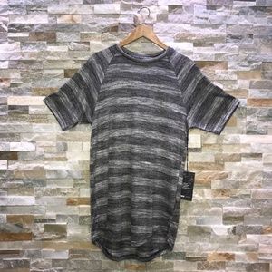 Publish Brand Koner Stripe Tee Black/Grey M,L